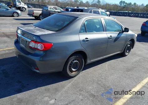 2011 Toyota Corolla Le from USA, damaged, VIN 2T1BU4EE2BC726427
